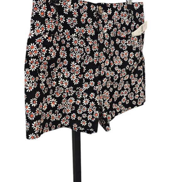 Anthropologie Maeve The Colette Shorts Pitched Linen Blend Size 30 High Rise NWT - Picture 9 of 11